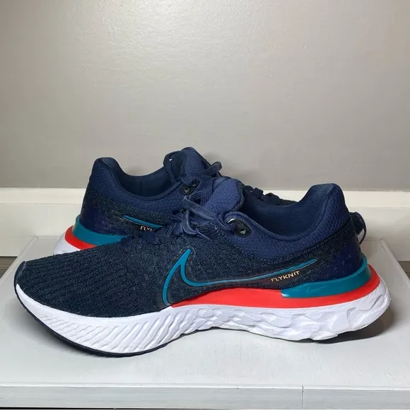 Nike React Infinity Run Flyknit 3 Shoes Men’s Size 10 Sneakers - DH5392-401