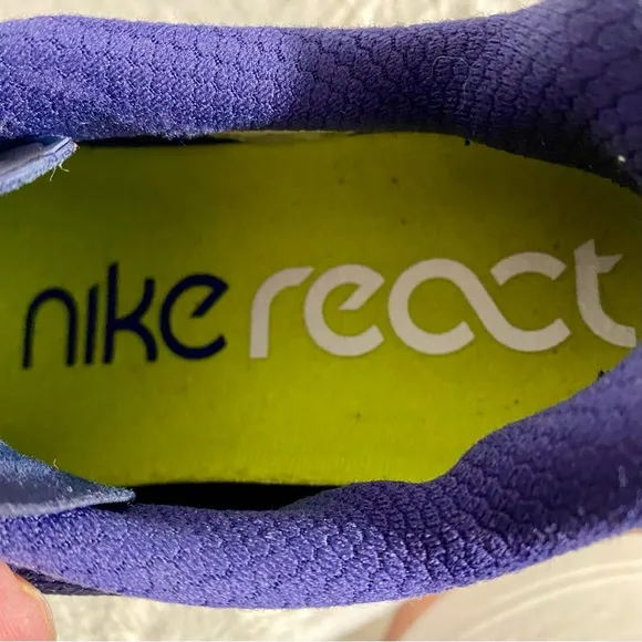 Nike React Metcon Turbo “Blackened Blue Cyber” Shoes Men’s Size 10.5