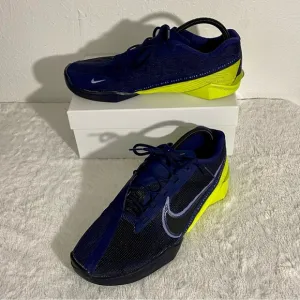 Nike React Metcon Turbo “Blackened Blue Cyber” Shoes Men’s Size 10.5