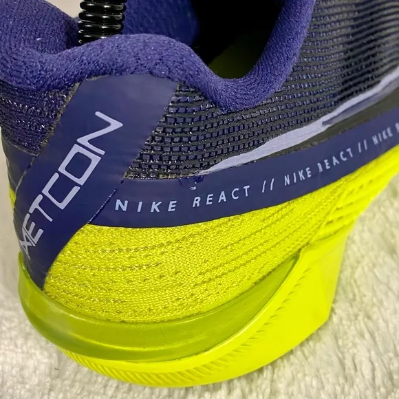 Nike React Metcon Turbo “Blackened Blue Cyber” Shoes Men’s Size 10.5