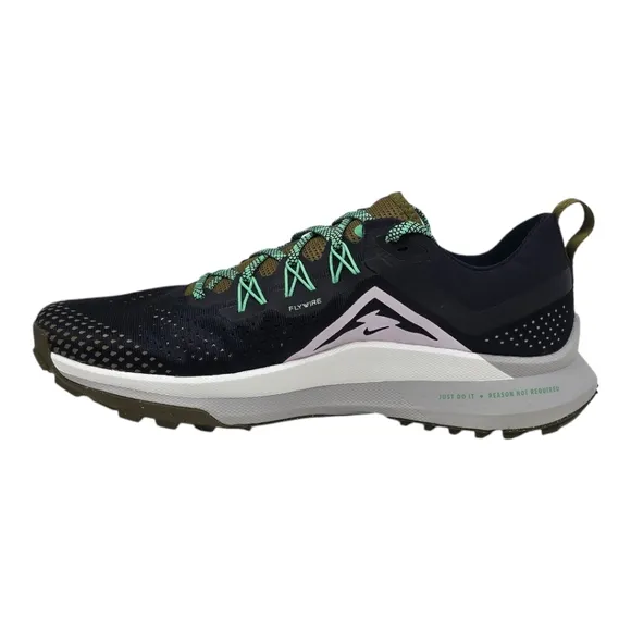 Nike React Pegasus Trail 4 Mens Size 11 Black Trail Running Shoes DJ6158-006 NEW