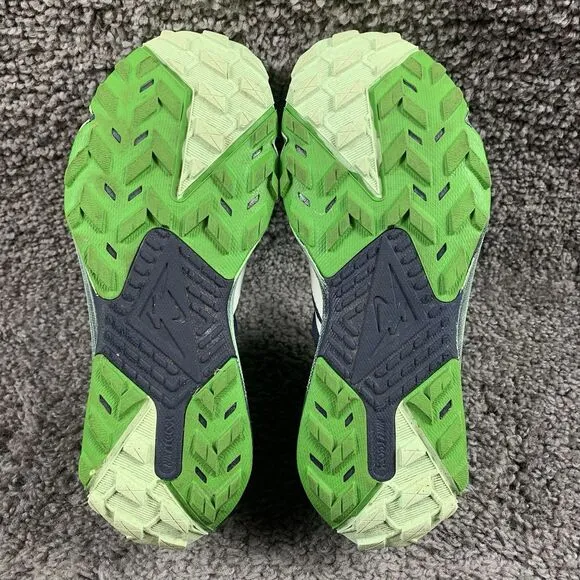 Nike React Terra Kiger 9 Trail Running Shoes Mens 10.5 Blue Green DR2693-403
