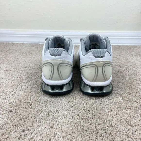 Nike Reax Rockstar Women’s Athletic Shoes - White Metallic Silver