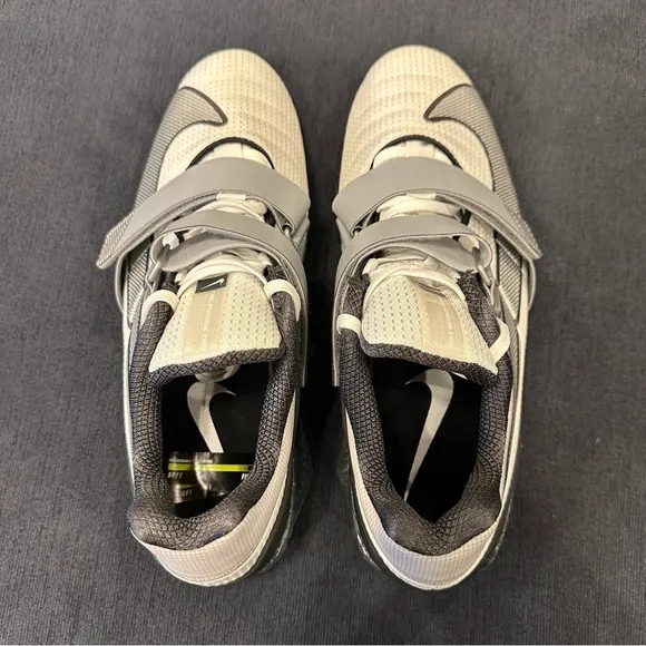 Nike Romaleos 4 Phantom Dust White Silver Men’s Weightlifting Shoes