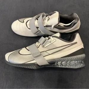 Nike Romaleos 4 Phantom Dust White Silver Men’s Weightlifting Shoes