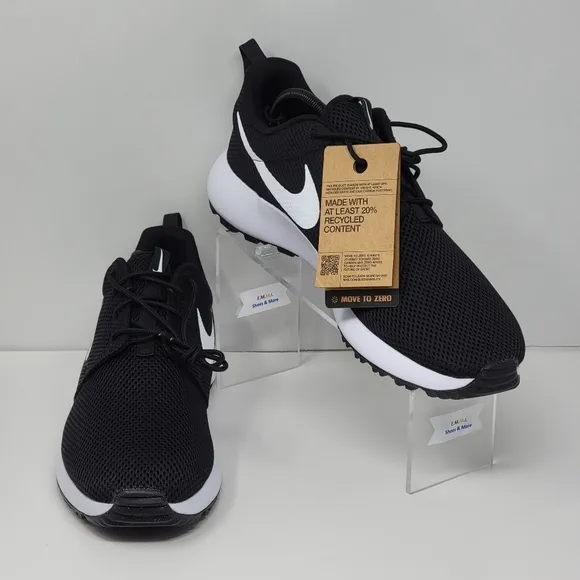 Nike Roshe G Next Nature Golf Shoes DV1202-010 Men’s Size 11.5 Black White New