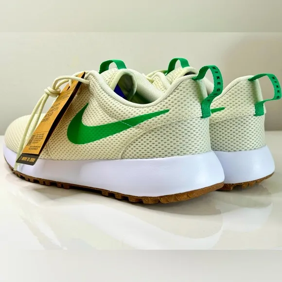 Nike Roshe G Next Nature Men’s Golf Sneakers DV1202 Off White And Stadium Green