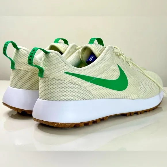 Nike Roshe G Next Nature Men’s Golf Sneakers DV1202 Off White And Stadium Green