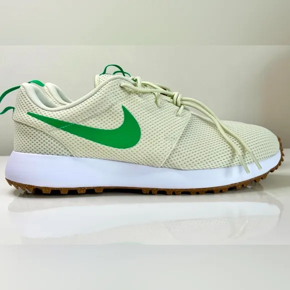 Nike Roshe G Next Nature Men’s Golf Sneakers DV1202 Off White And Stadium Green