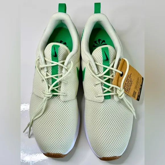 Nike Roshe G Next Nature Men’s Golf Sneakers DV1202 Off White And Stadium Green
