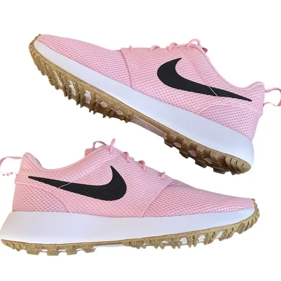 Nike Roshe Next Nature Pink Spikeless Golf Shoes Sneakers Men’s Sz 8 DV1202-601