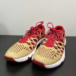Nike San‎ Francisco 49ers Sneakers Size Men's 12 Train Speed 4 Amp NFL Shoes