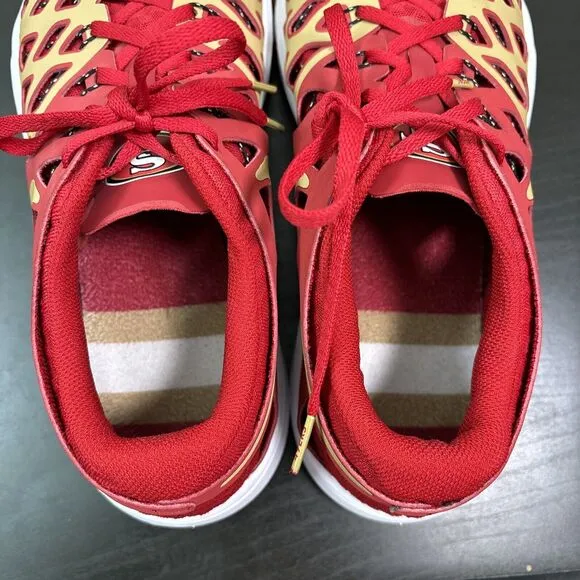 Nike San‎ Francisco 49ers Sneakers Size Men's 12 Train Speed 4 Amp NFL Shoes