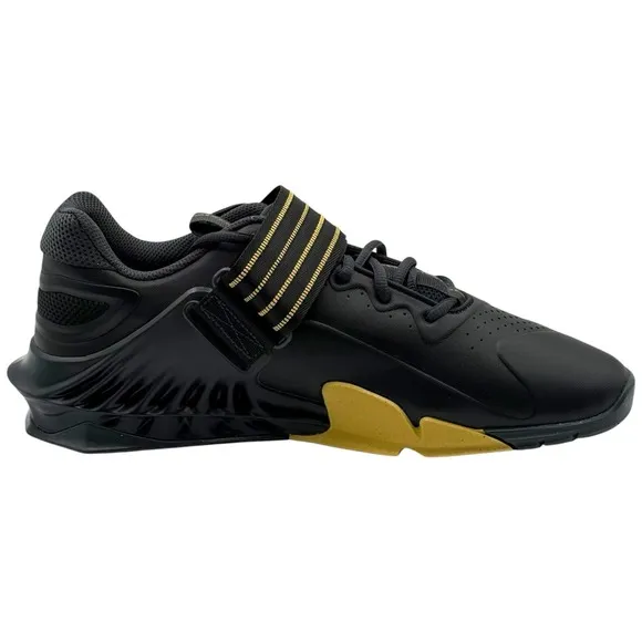 Nike Savaleos Black Gold Men's Size 11 Weightlifting Shoes Gym Training NWOB