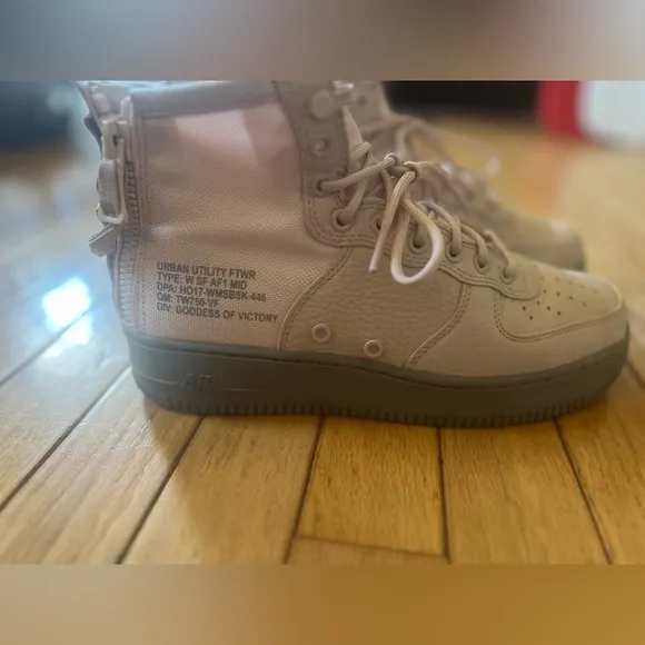 Nike SF Air Force 1 Mid Siltstone Pink Shoes Women’s Size 9, AA3966-600
