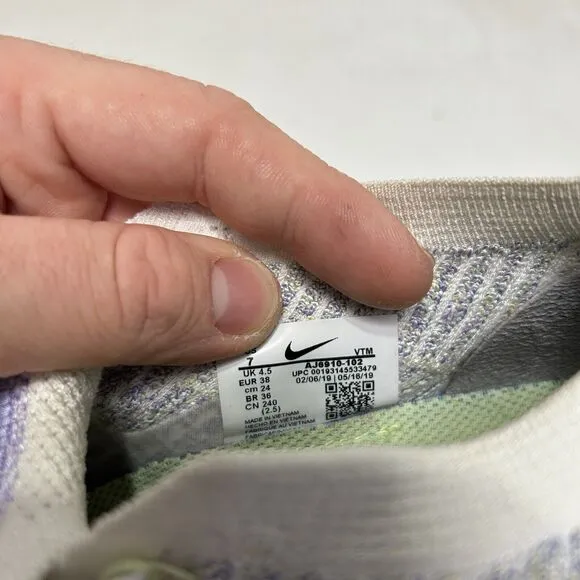 Nike Shoes Air Vapormax Flyknit 3 “Barely Volt White” 2024