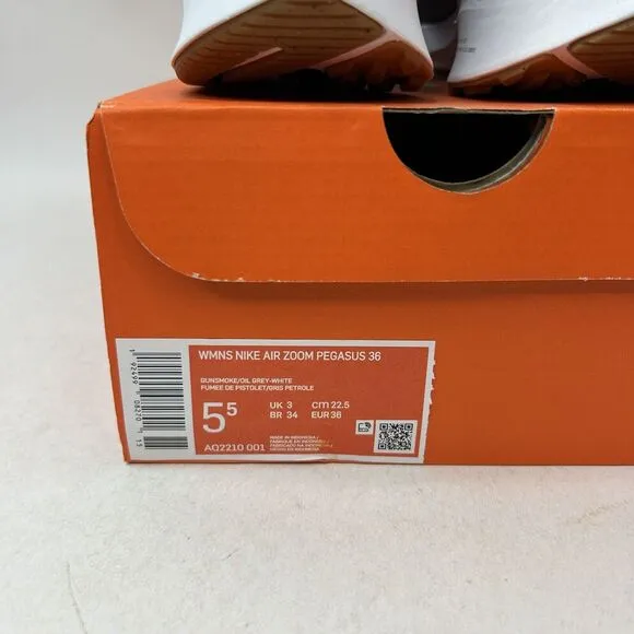 Nike Shoes Air Zoom Pegasus 36 WMNS “Gunsmoke Grey” 2024