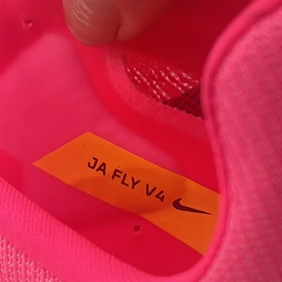 Nike Size 8.5 Women’s JA FLY V4 Neon Hyper Pink DR2741-600 New