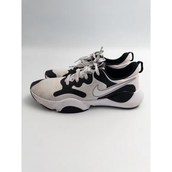 Nike Speed Rep Shoes Mens Size 10.5 Black White Sneakers Training Shoes