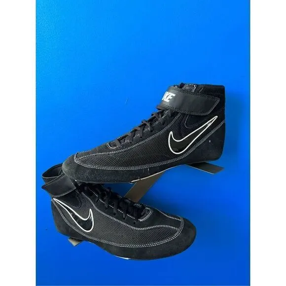 Nike Speed Sweep VII Wrestling Shoes 366683-001 - Black &amp; White Men's Size 11.5