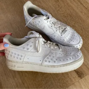 Nike Star Air Force 1: white star studded, women’s size 9