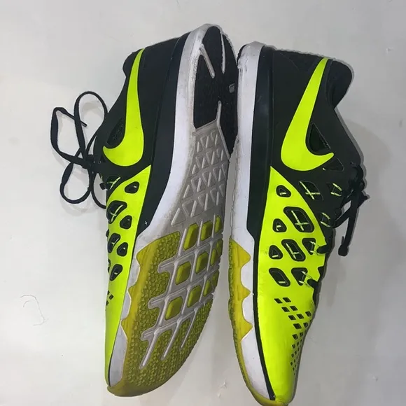 Nike Train Speed 4 Bolt Running Shoes Neón Yellow 843937-700 Low Top Size 12 US