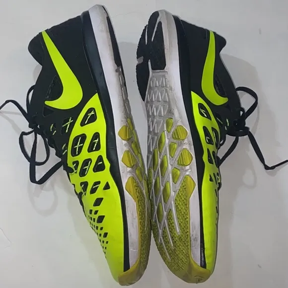 Nike Train Speed 4 Bolt Running Shoes Neón Yellow 843937-700 Low Top Size 12 US