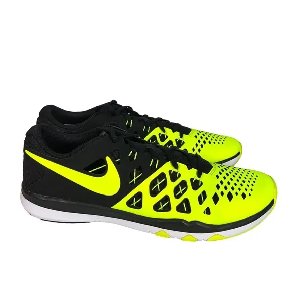 Nike Train Speed 4 Bolt Running Shoes Neón Yellow 843937-700 Low Top Size 12 US
