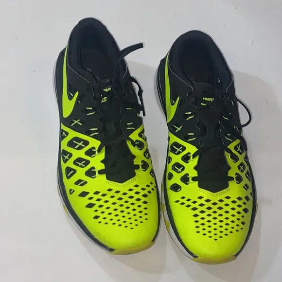 Nike Train Speed 4 Bolt Running Shoes Neón Yellow 843937-700 Low Top Size 12 US