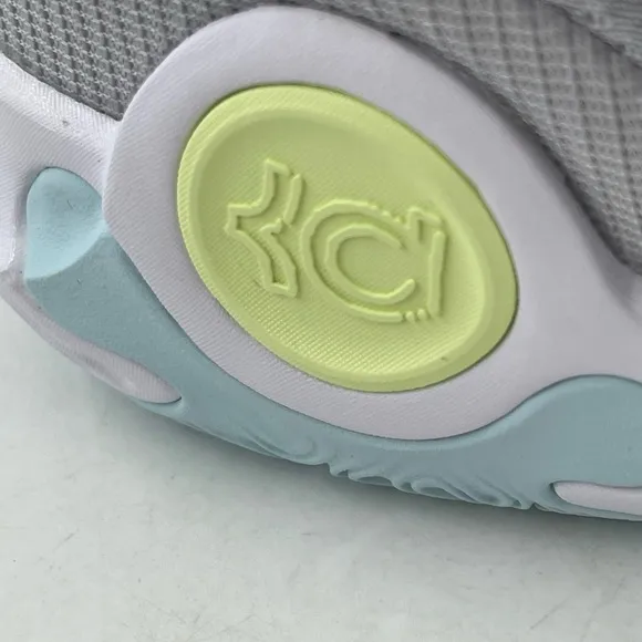 Nike 👞 Unisex Adults KD Trey 5X Grey Orange Basketball Shoes- Sizes M/8-W/9.5