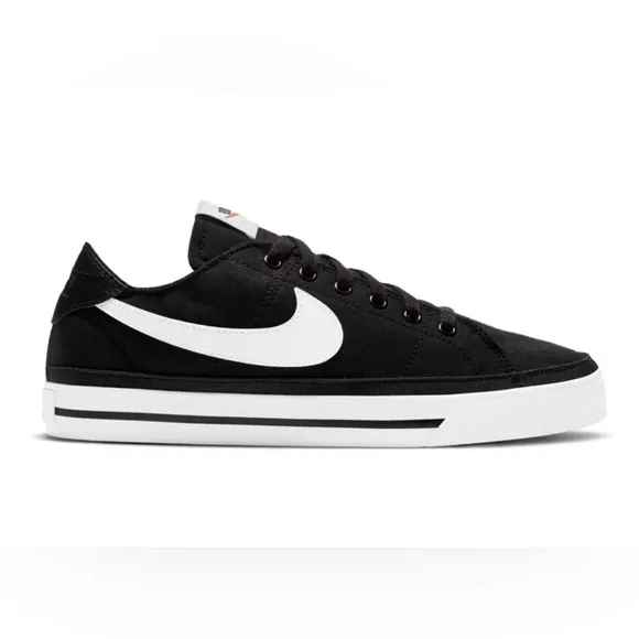 Nike | Unisex black BRS Court Legacy black lace up sneakers, Women’s 8.5