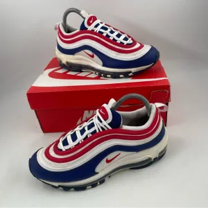 Nike Unisex Kids Air Max ‘97 GS USA - SZ 6.5 - Red White Blue Shoes Sneakers