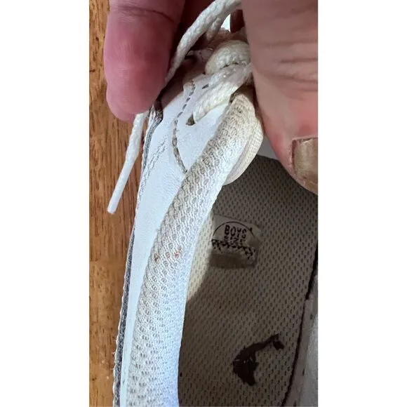 Nike Unisex Kids Lace Up Low Top Air Force 1 PS Sneaker Shoes White Size 12