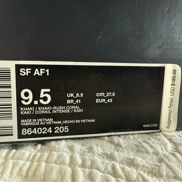 Nike UNISEX SF AF1 High-Top Sneakers