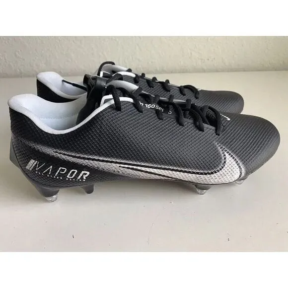 Nike Vapor Edge 360 Speed Black White Football Cleat DT DO1145-001 Men's Sz 15 W