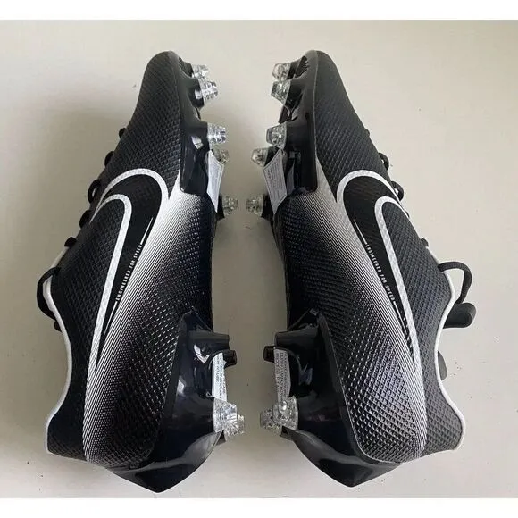 Nike Vapor Edge 360 Speed Black White Football Cleat DT DO1145-001 Men's Sz 15 W