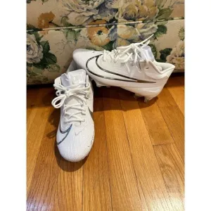 Nike Vapor Edge Elite 360 2 White Football Cleats DA5457-100 Men’s Size 11