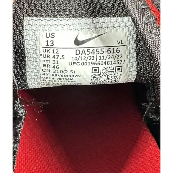 Nike Vapor Edge Speed 360 2 Football Cleats University Red DA5455-616 Size 13