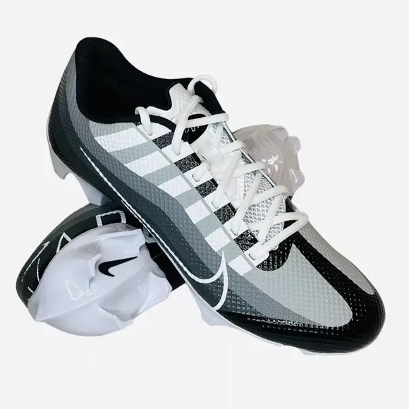 Nike Vapor Edge Speed 360 Football Cleats Black/Gray DQ5110-001 Men’s Size 16