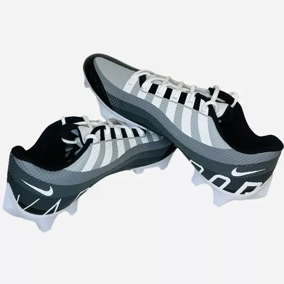 Nike Vapor Edge Speed 360 Football Cleats Black/Gray DQ5110-001 Men’s Size 16