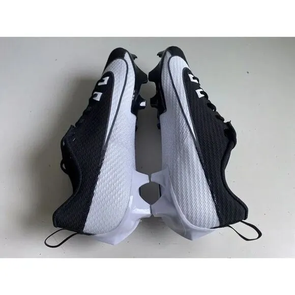 Nike Vapor Edge Speed 360 2 Football Cleats DA5455-001 Black White Men’s Size 14