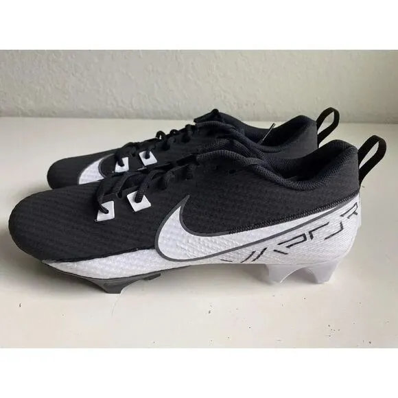 Nike Vapor Edge Speed 360 2 Football Cleats DA5455-001 Black White Men’s Size 14