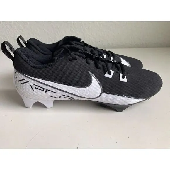 Nike Vapor Edge Speed 360 2 Football Cleats DA5455-001 Black White Men’s Size 14