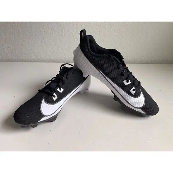 Nike Vapor Edge Speed 360 2 Football Cleats DA5455-001 Black White Men’s Size 14
