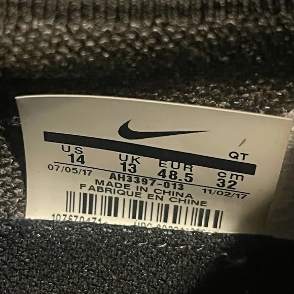 Nike Vapor Max shoes men’s size 14‎ EUC gray