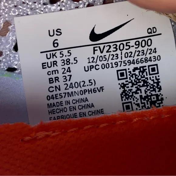 Nike Vaporfly women’s shoe Size 7.5