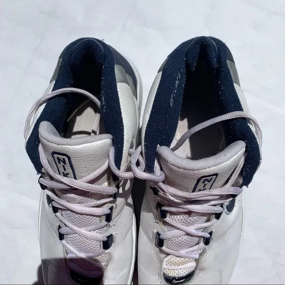 Nike Vintage 90s Nike Air Uptempo sneakers navy and white size 13 men