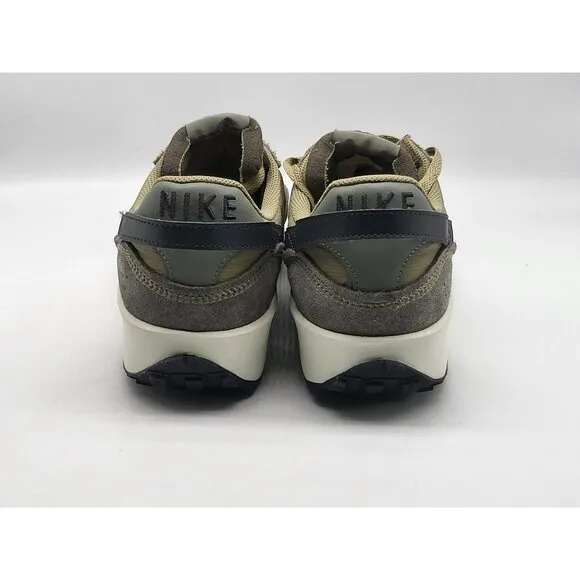 Nike Waffle Debut SE Mens Size 11 Running Shoes Olive Green