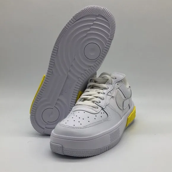 Nike Wmns Air Force 1 Fontanka Summit White Yellow DA7024-101 Women’s Size 8.5
