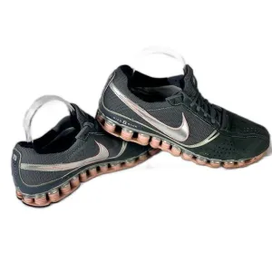 Nike Women’s 10 Shox Saya Turbo Plus Sneaker Gray Pink Shoes